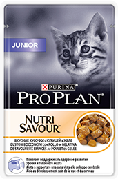Purina Pro Plan Junior Пауч для котят с курицей в желе 0,085 кг