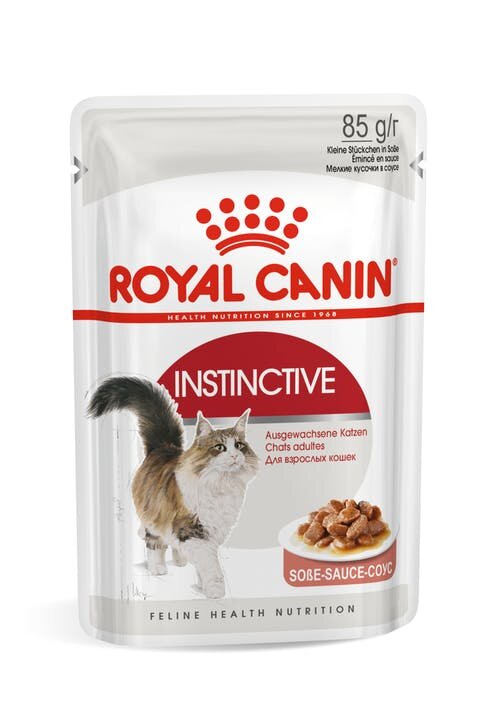 Royal Canin Instinctive Пауч для кошек кусочки в соусе 0,085 кг