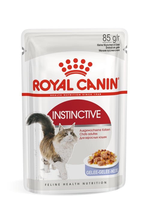 Royal Canin Instinctive Пауч для кошек кусочки в желе 0,085 кг 3+1 Акция