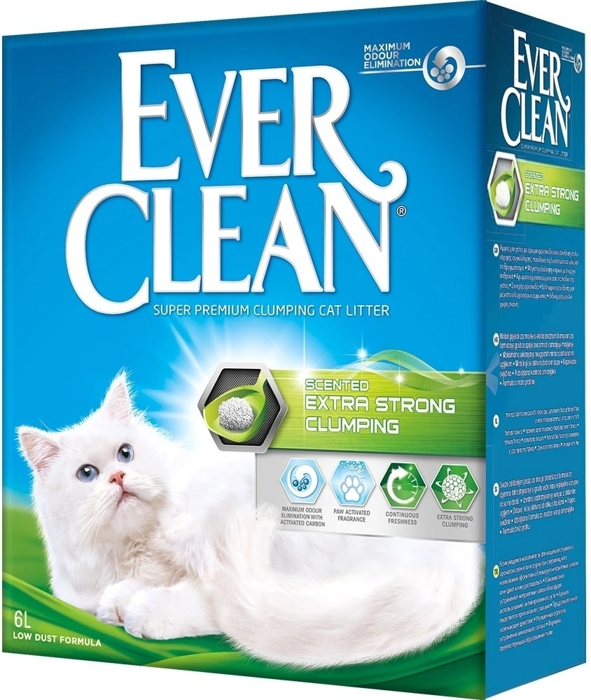 Ever Сlean Extra Strong Clumping Наполнитель комкующийся для кошачьих туалетов