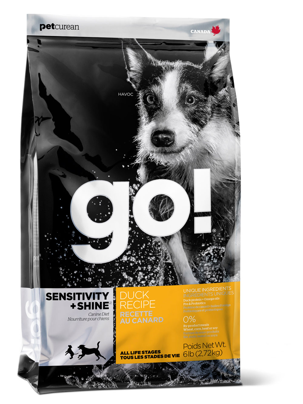 Go Solutions Сухой корм для собак беззерновой с уткой и овсянкой 2,72 кг