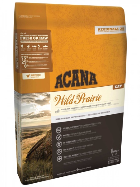 Acana Regionals Wild Prairie Корм сухой для кошек с курицей 1,8 кг