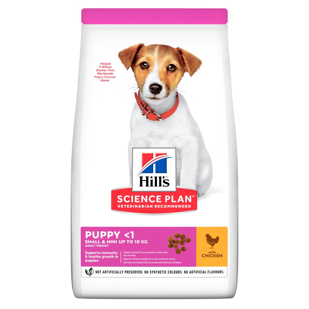 Hills Science Plan Puppy Сухой корм для щенков мелких пород с курицей 1 кг