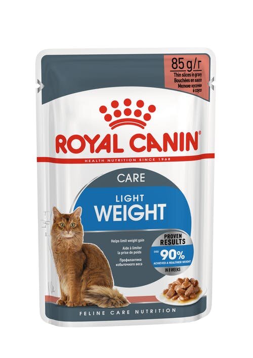 Royal Canin Ultra Light Care Пауч для кошек кусочки в соусе 0,085 кг