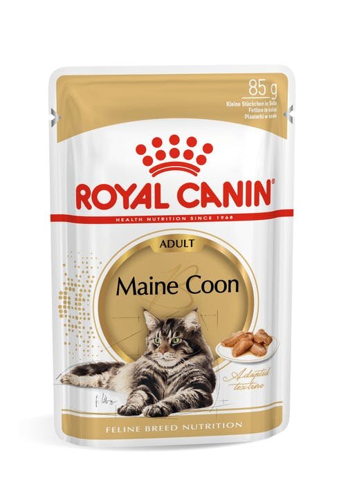 Royal Canin Maine Coon пауч для кошек мейн кун кусочки в соусе 0,085 кг