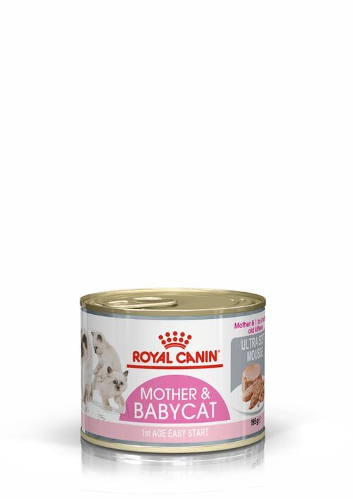 Royal Canin Mother& Babycat мусс для котят и кормящих кошек 0,195 кг