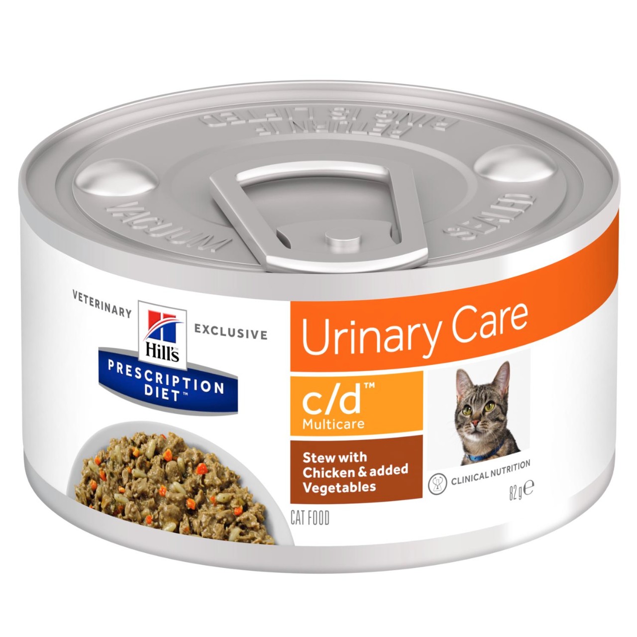 Hills Prescription Diet Urinary Care c/d консервы для кошек с курицей  0,082 кг