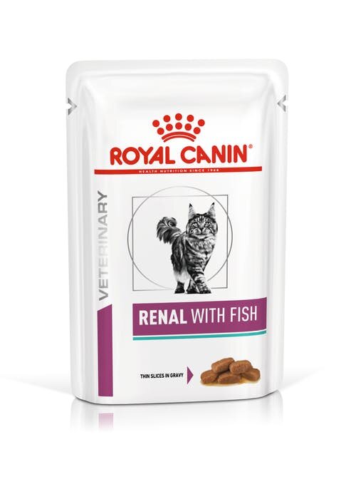 Royal Canin Renal Tuna Пауч для кошек кусочки в соусе Тунец 0,085 кг