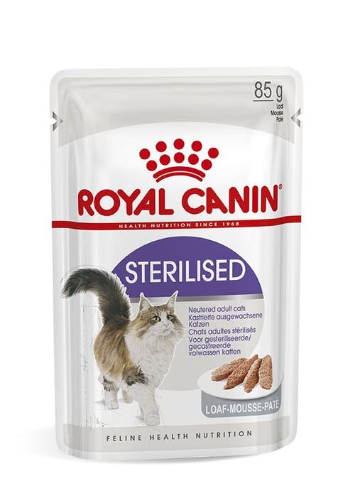 Royal Canin Sterilised Пауч для стерилизованных кошек паштет 0,085 кг