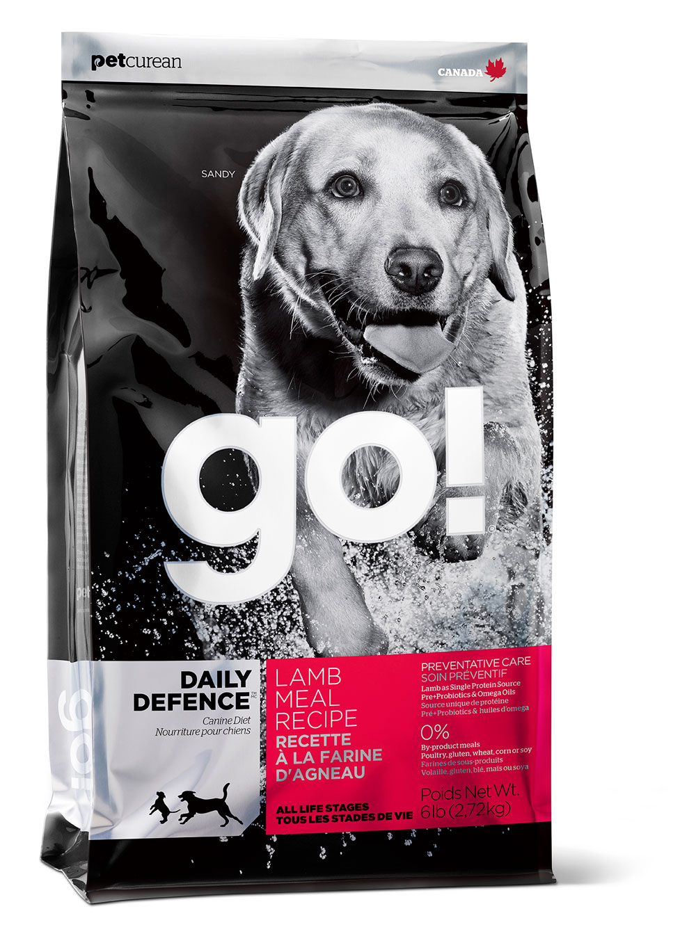 Go Solutions Сухой корм для собак всех пород беззерновой с ягненком 1,59 кг