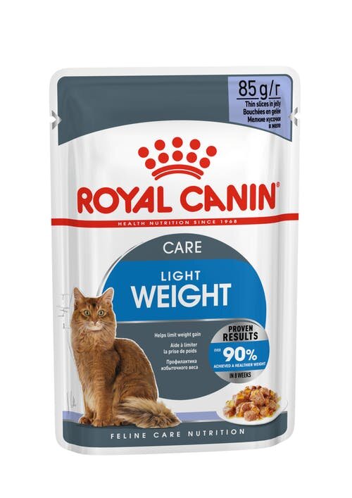 Royal Canin Ultra Light Care Пауч для кошек кусочки в желе 0,085 кг