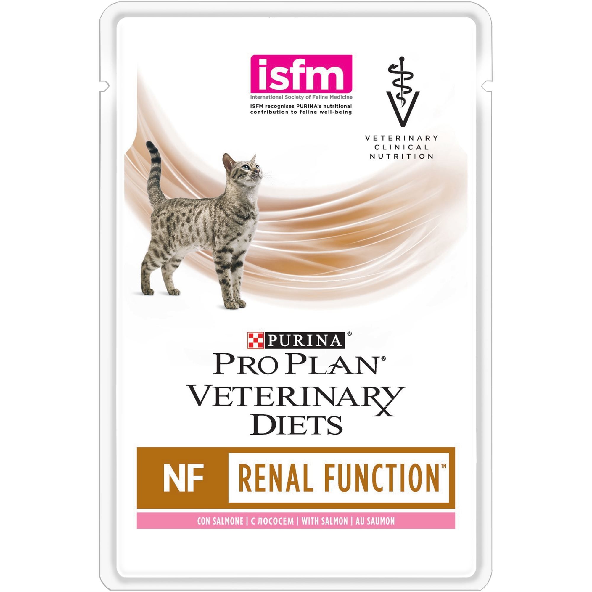 Pro Plan Veterinary Diets NF Пауч для кошек с лососем 0,085 кг