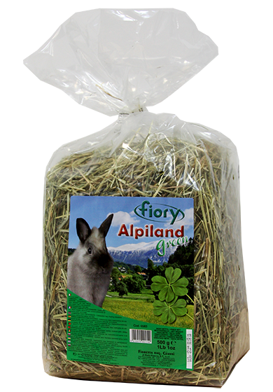 Fiory Alpiland Green Сено альпийское с люцерной 0,5 кг