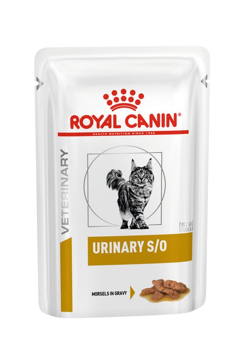 Royal Canin Urinary S/O Пауч для кошек кусочки в соусе 0,085 кг