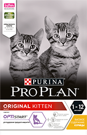 Pro Plan Original Kitten Сухой корм для котят с курицей 0,4 кг
