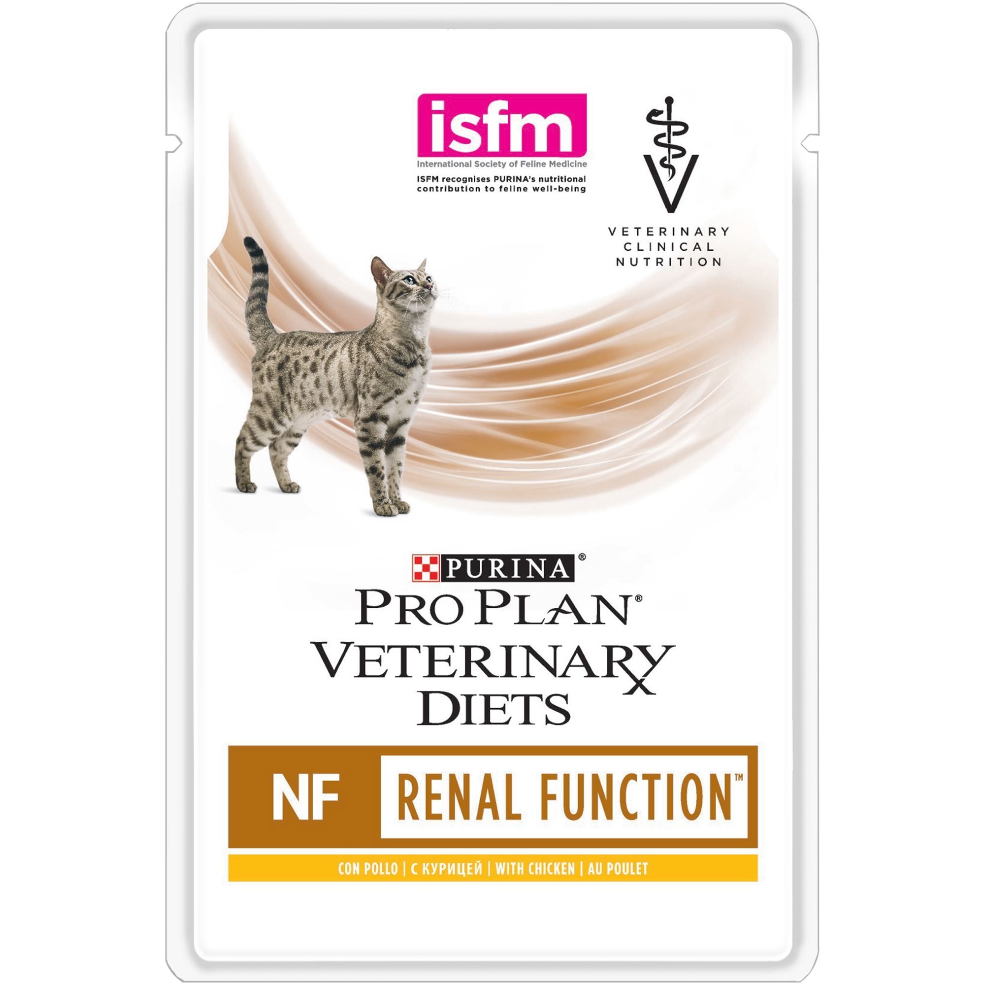 Pro Plan Veterinary Diets NF Пауч для кошек с курицей 0,085 кг