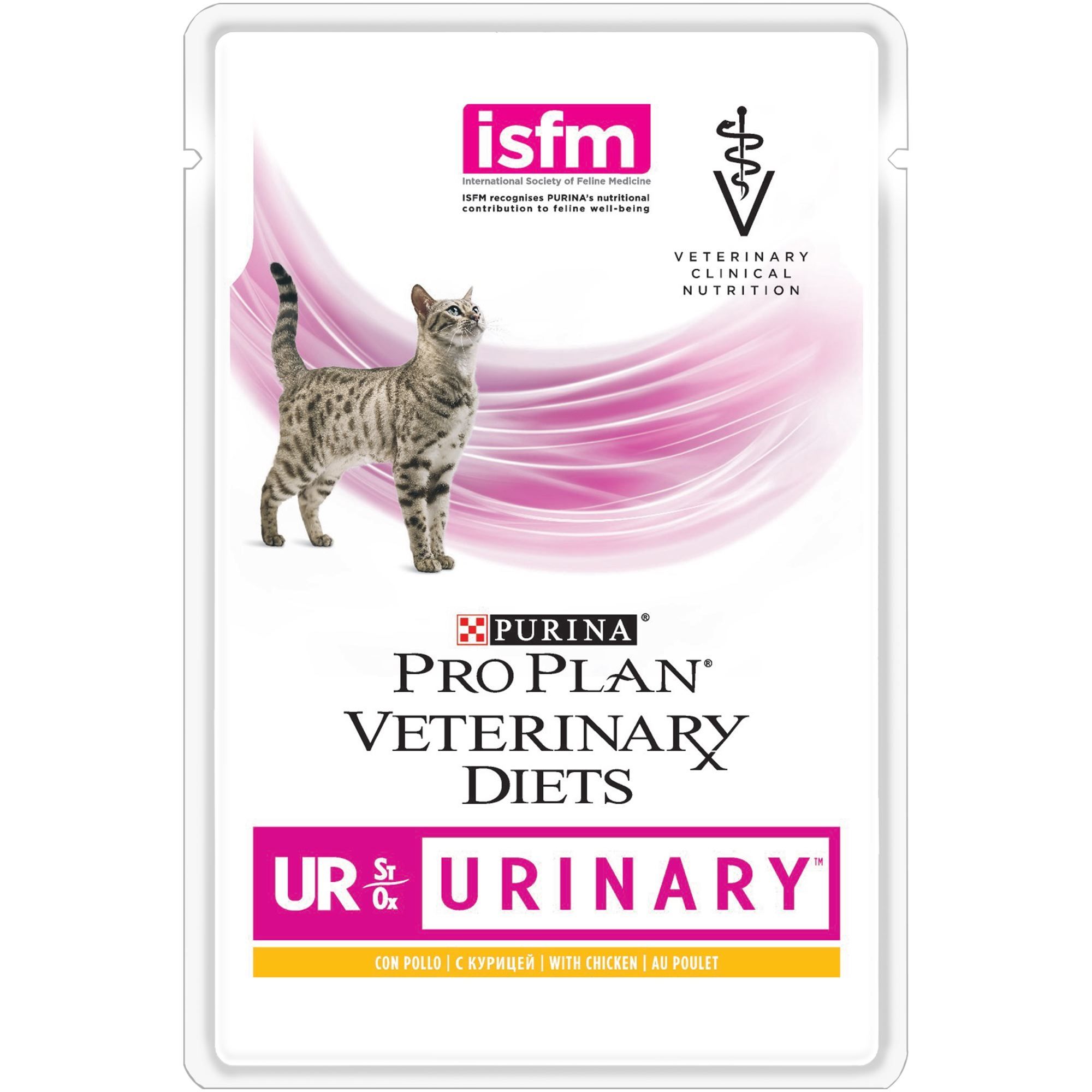 Pro Plan Veterinary Diets UR Пауч для кошек с курицей 0,085 кг