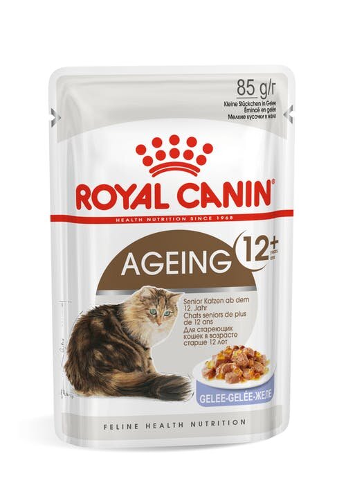 Royal Canin Intense Ageing 12+ Пауч для кошек старше 12 лет желе 0,085 кг