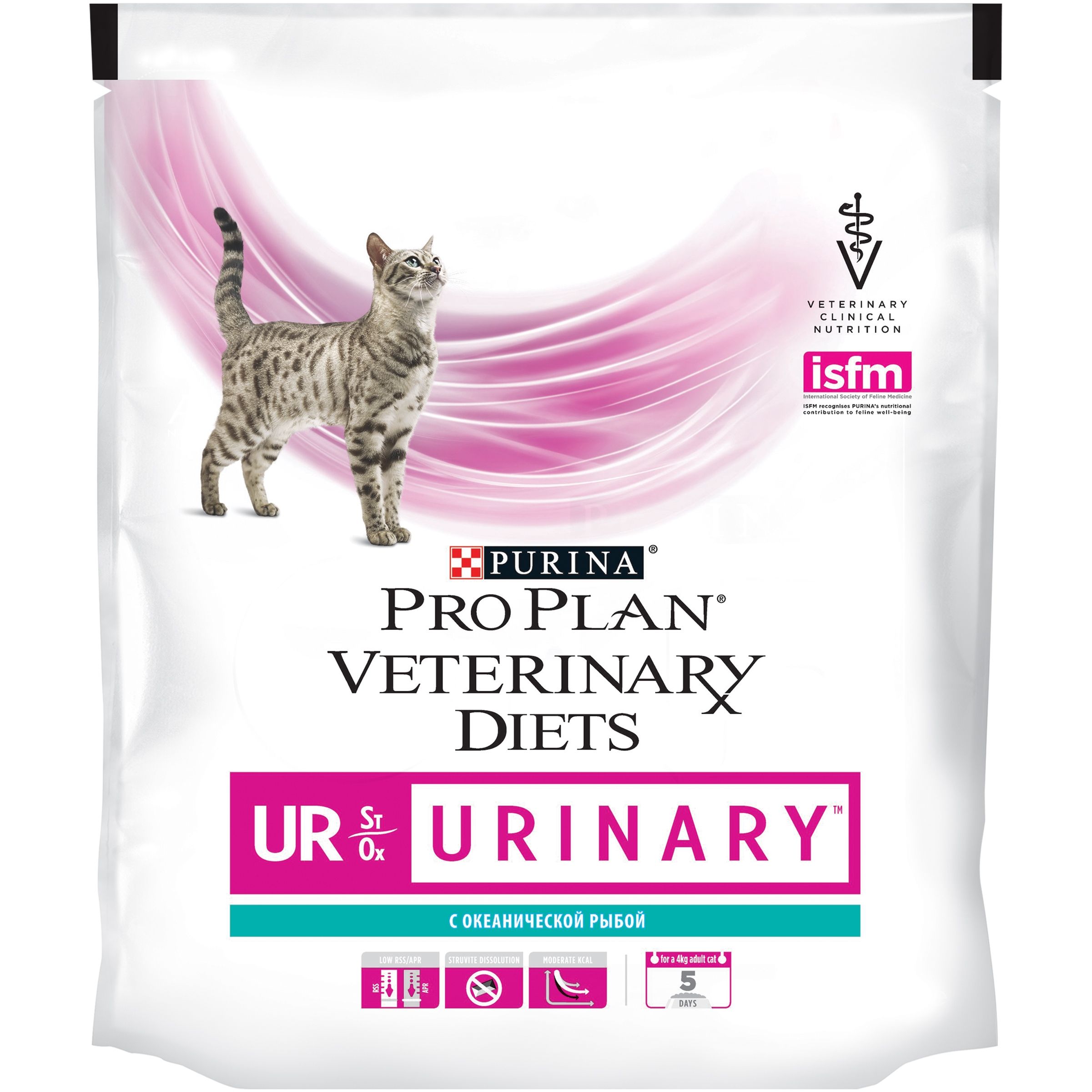 Pro Plan Veterinary Diets UR Сухой корм для кошек с океанической рыбой 0,35 кг
